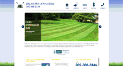 Desktop Screenshot of delawarelawncrew.com